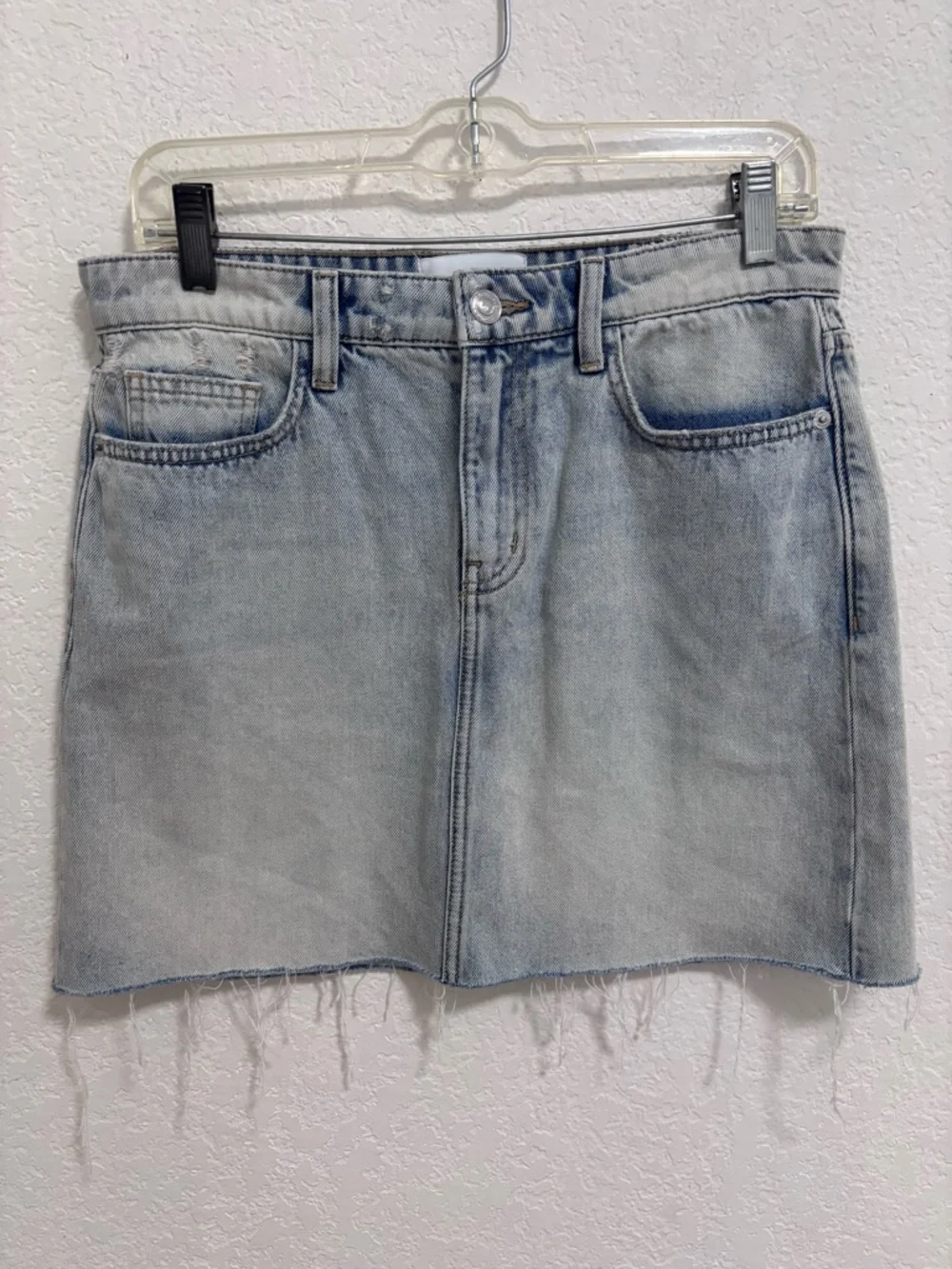 Current/elliott denim mini skirt